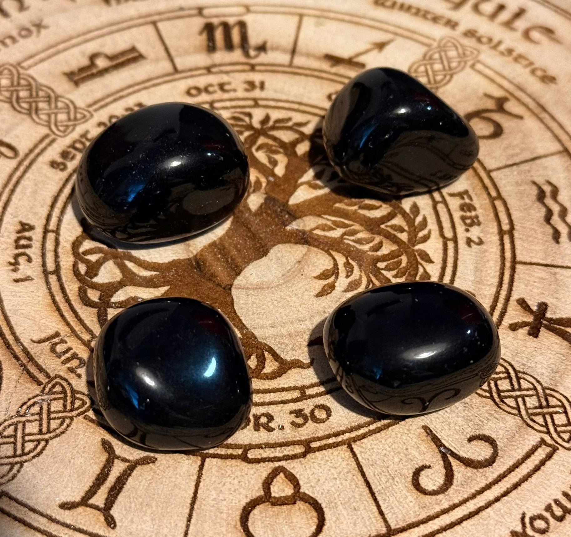 Black Obsidian Tumble - Medium