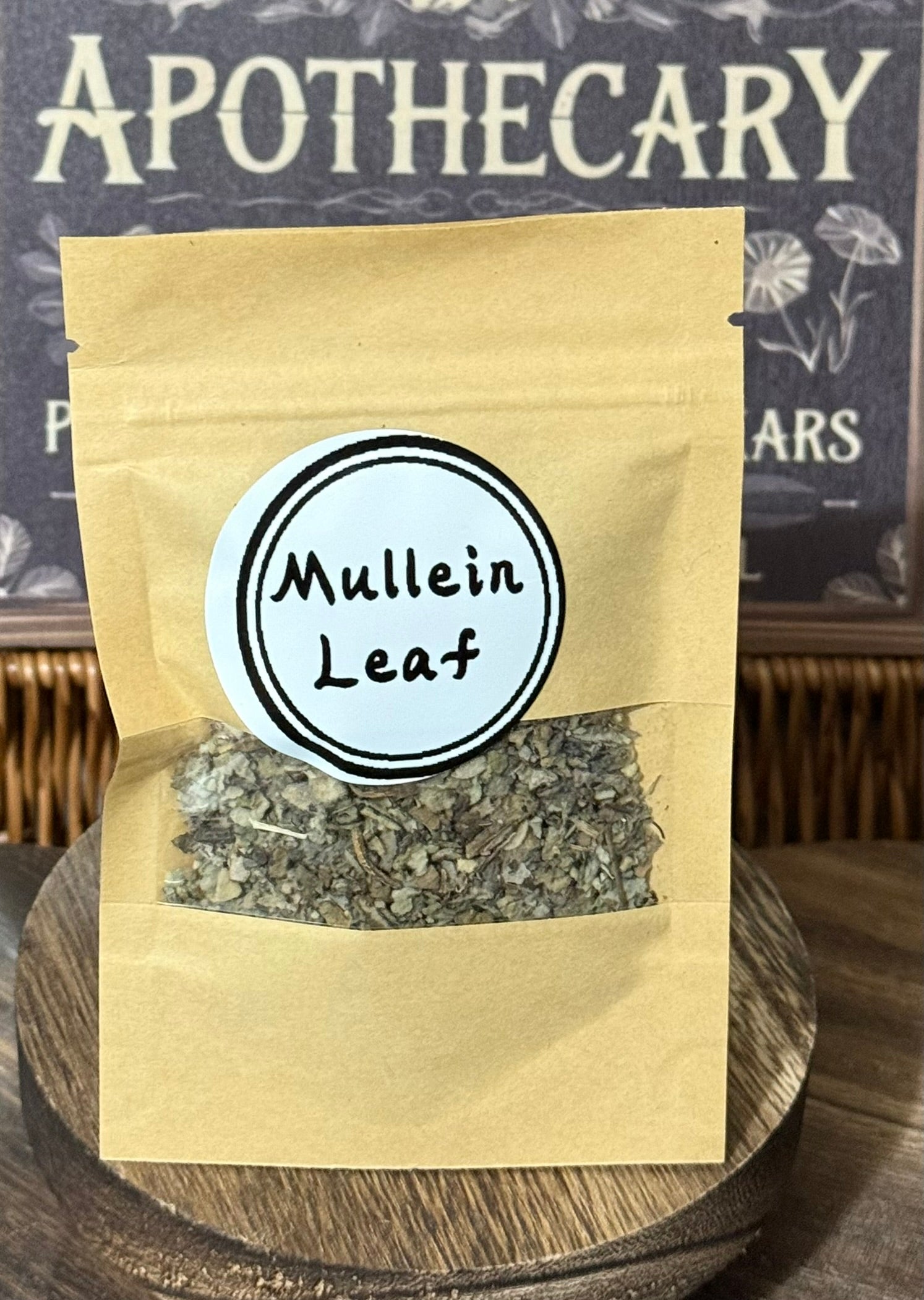 Mullein Leaf - Large Pouch