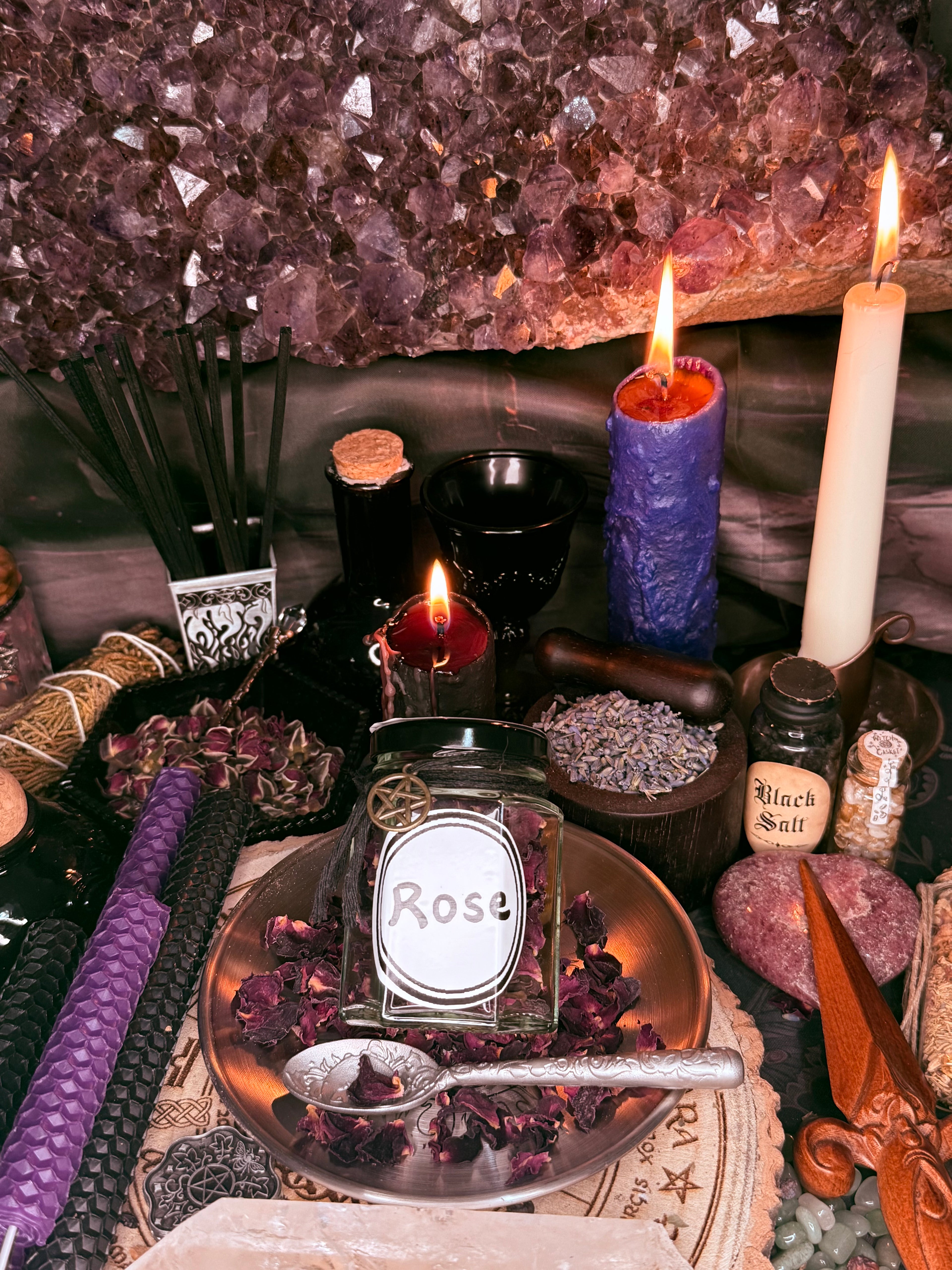 Rose - Large Jar