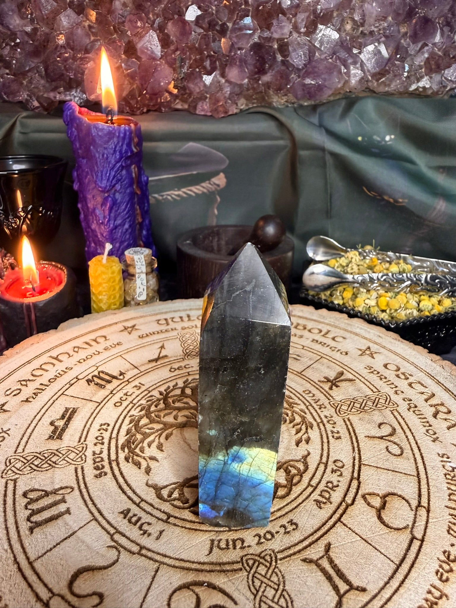 Labradorite Tower